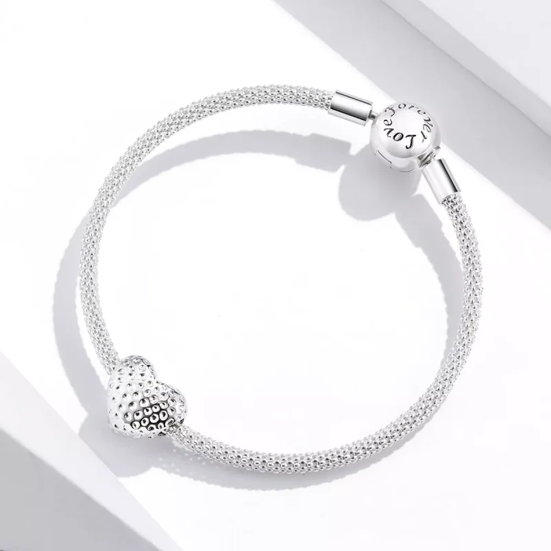(resim) Pandora tarzı Parlayan Kalp Charms - SCC1587 - Görüntüle 3
