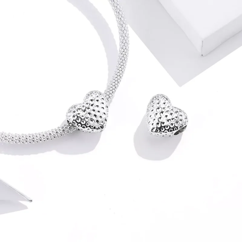 (resim) Pandora tarzı Parlayan Kalp Charms - SCC1587 - Görüntüle 4