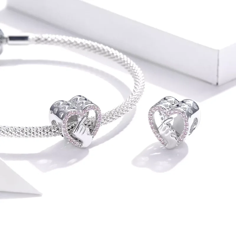 (resim) Pandora tarzı parmak kalp Charm - SCC1690 - Görüntüle 4