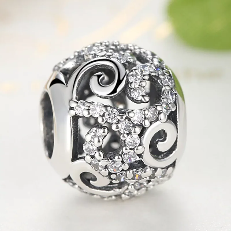 (resim) Pandora tarzı Pavé Charm - SCC021 - Görüntüle 3