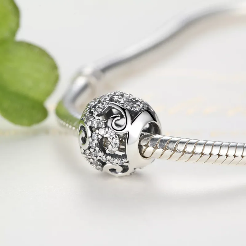 (resim) Pandora tarzı Pavé Charm - SCC021 - Görüntüle 4