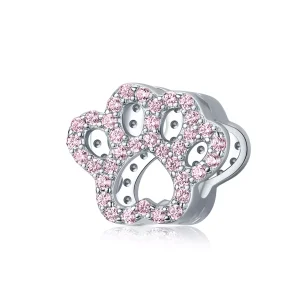 (resim) Pandora tarzı Pembe Pençe Charm - BSC164