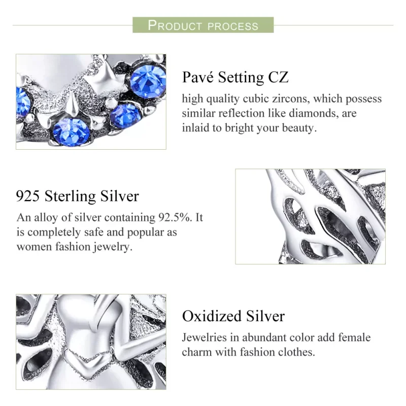 (resim) Pandora tarzı Peri Charm - BSC027 - Görüntüle 7