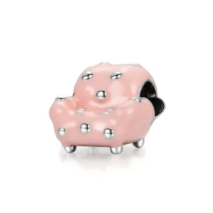 Pandora tarzı Perçin Kanepe Charm - SCC1854 (resim) Pandora tarzı Perçin Kanepe Charm - SCC1854