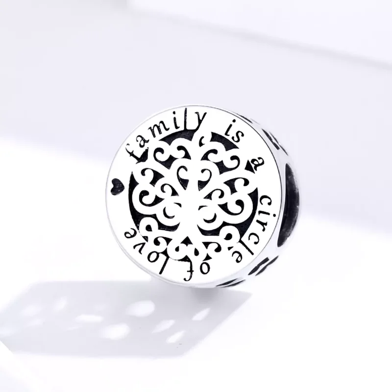 (resim) Pandora tarzı Pırıl pırıl Aile Ağacı Charm - SCC1324 - Görüntüle 2
