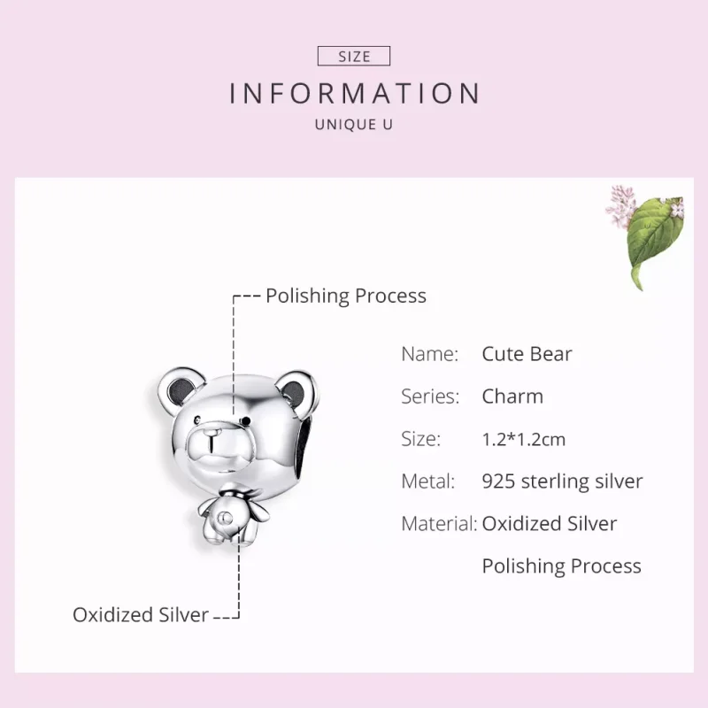 (resim) Pandora tarzı Pooh Charm - SCC1502 - Görüntüle 7