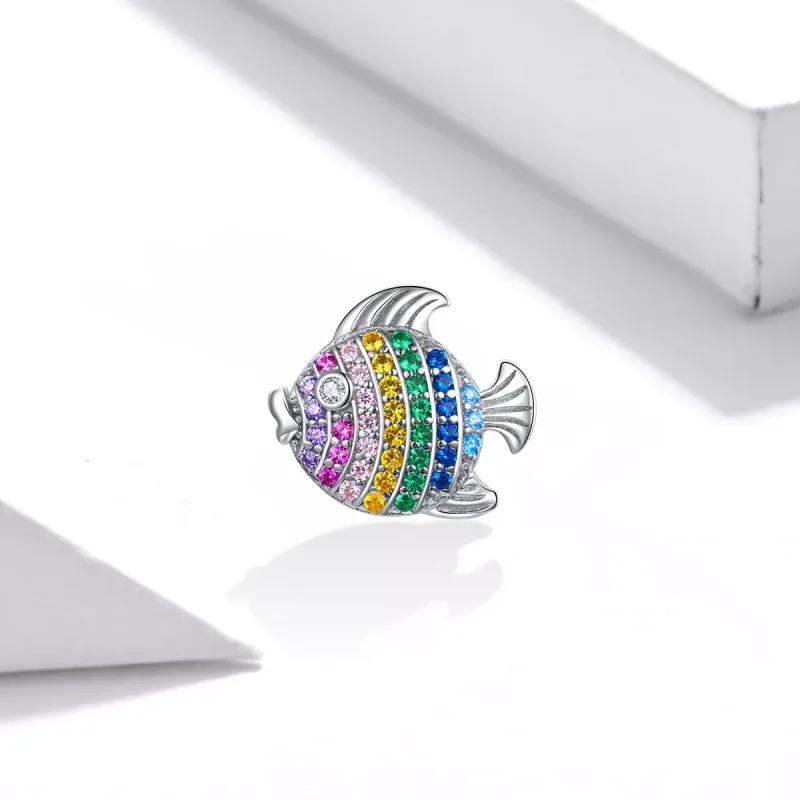 (resim) Pandora tarzı renkli balık Charm - SCC1803 - Görüntüle 2