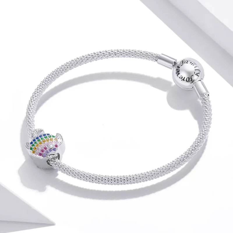 (resim) Pandora tarzı renkli balık Charm - SCC1803 - Görüntüle 3