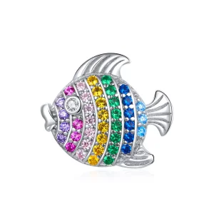 Pandora tarzı renkli balık Charm - SCC1803 (resim) Pandora tarzı renkli balık Charm - SCC1803