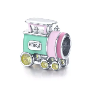 (resim) Pandora tarzı renkli tren Charm - BSC289