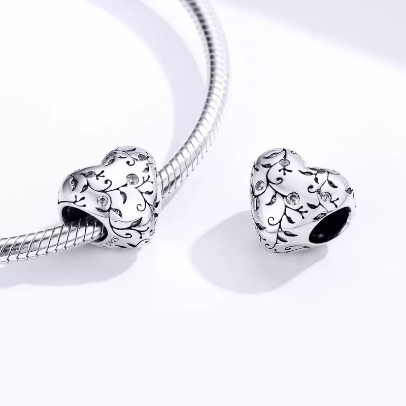 (resim) Pandora tarzı Retro Desenler Charm - SCC1323 - Görüntüle 4