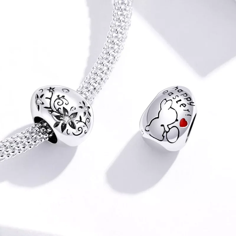 (resim) Pandora tarzı Retro Paskalya Yumurtası Charm - SCC1466 - Görüntüle 3