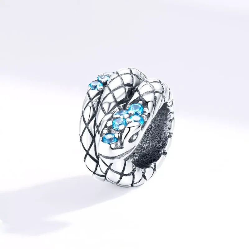 (resim) Pandora tarzı Retro Yılan Charm - SCC1351 - Görüntüle 3