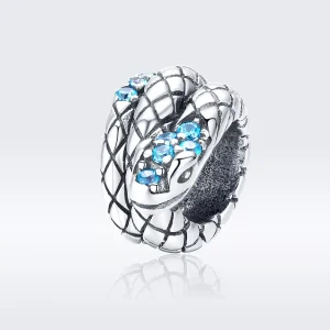 (resim) Pandora tarzı Retro Yılan Charm - SCC1351
