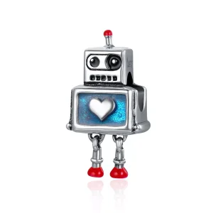 (resim) Pandora tarzı Robot Charm - SCC346