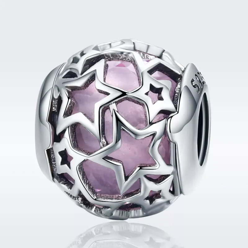 (resim) Pandora tarzı Romantik Yıldızlar Charm - SCC510 - Görüntüle 2