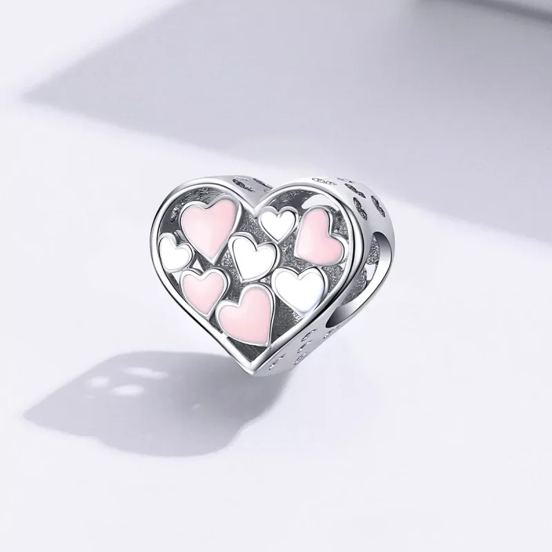 (resim) Pandora tarzı Romantizm Kalbi Charm - SCC1423 - Görüntüle 2