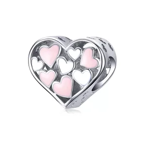 (resim) Pandora tarzı Romantizm Kalbi Charm - SCC1423
