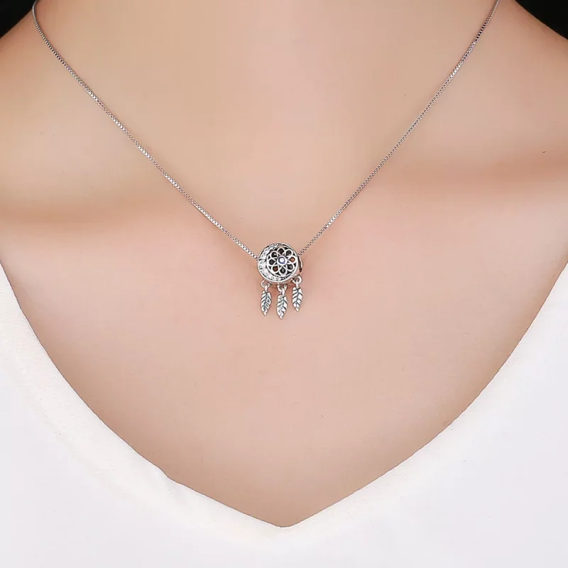 (resim) Pandora tarzı Ruhsal Dreamcatcher Charm - SCC718 - Görüntüle 5