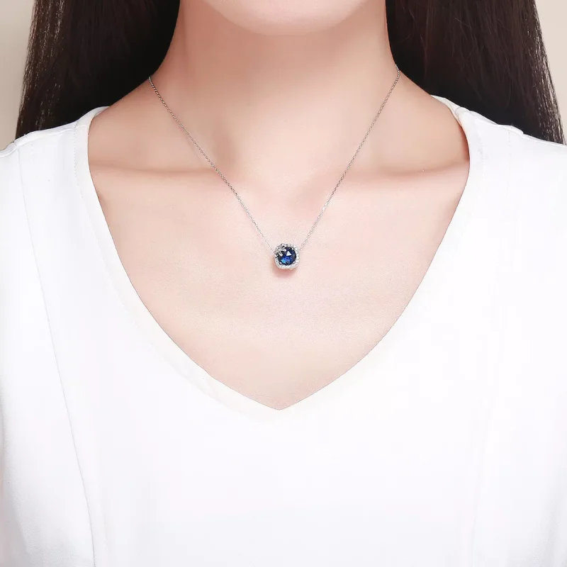 (resim) Pandora tarzı Safir Charm - SCC1058 - Görüntüle 5