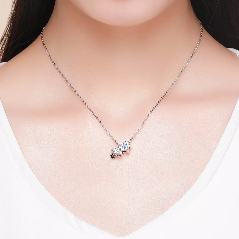 (resim) Pandora tarzı Safir Mücevher Yıldızları Charm - SCC912 - Görüntüle 5