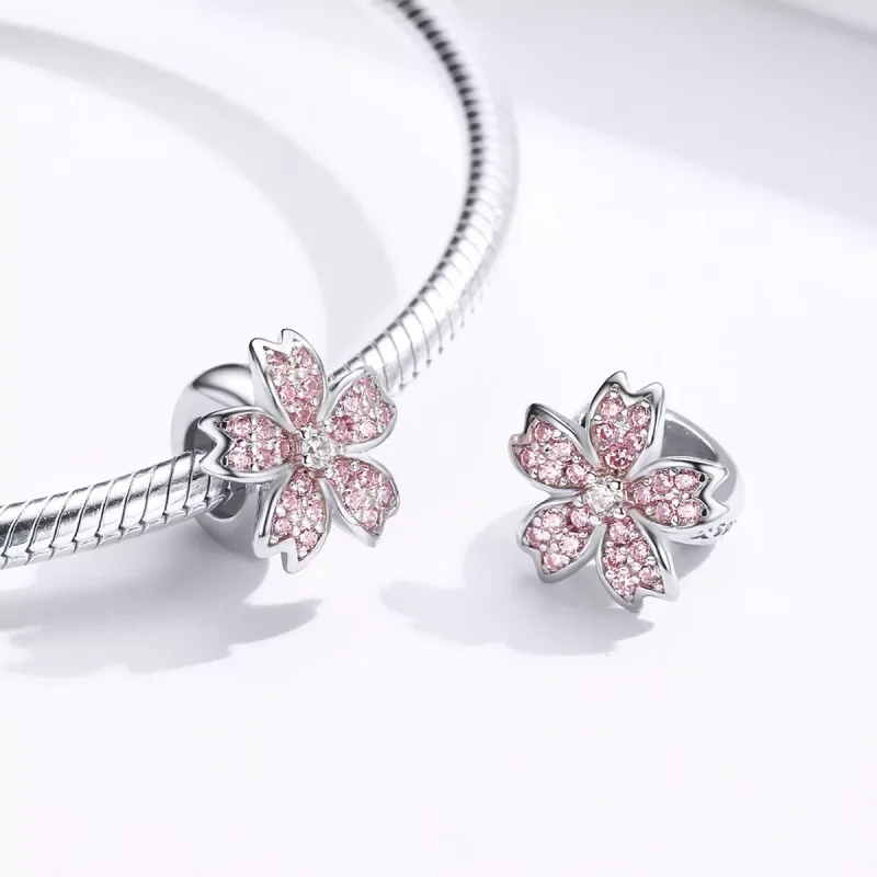 (resim) Pandora tarzı Sakura Charm - SCC1291 - Görüntüle 3