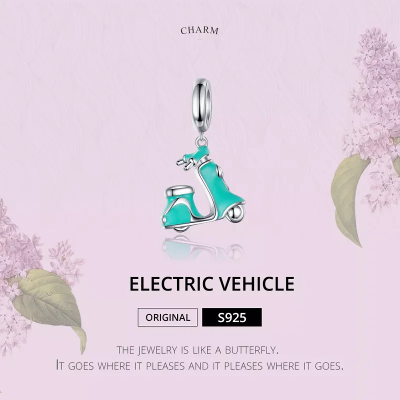 (resim) Pandora tarzı Scooter Sallantılı Charm - SCC1201 - Görüntüle 2