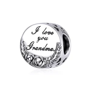 (resim) Pandora tarzı Seni Seviyorum Gigi Büyükanne Charm - SCC1762