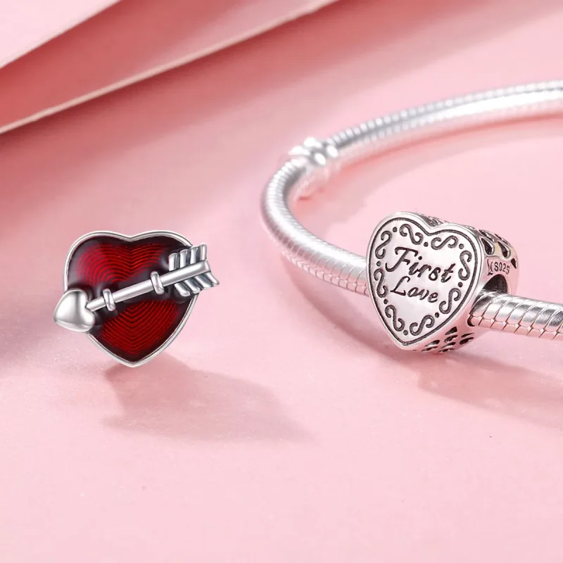 (resim) Pandora tarzı Sevgililer Günü İlk Aşk Charm - SCC480 - Görüntüle 6