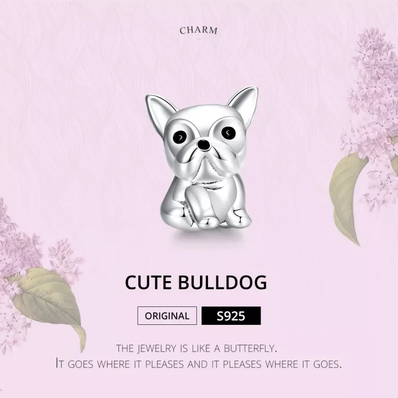 (resim) Pandora tarzı Sevimli Fransız Bulldog Charm - SCC1599 - Görüntüle 6