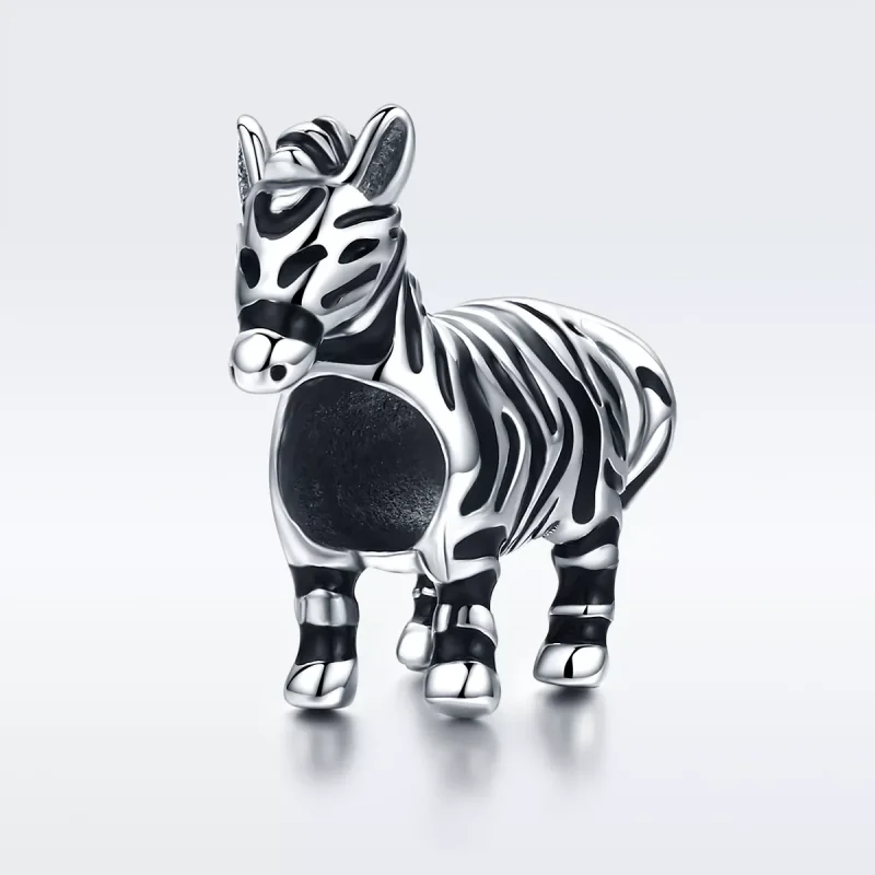 (resim) Pandora tarzı Sevimli Hayvan Zebra Charm - SCC550 - Görüntüle 2