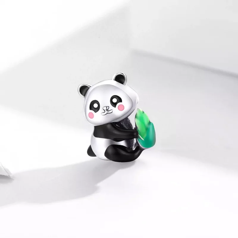 (resim) Pandora tarzı Sevimli Panda Yavrusu Charm - SCC1832 - Görüntüle 2