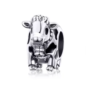 Pandora tarzı sevimli sığır Charm - SCC1049 (resim) Pandora tarzı sevimli sığır Charm - SCC1049