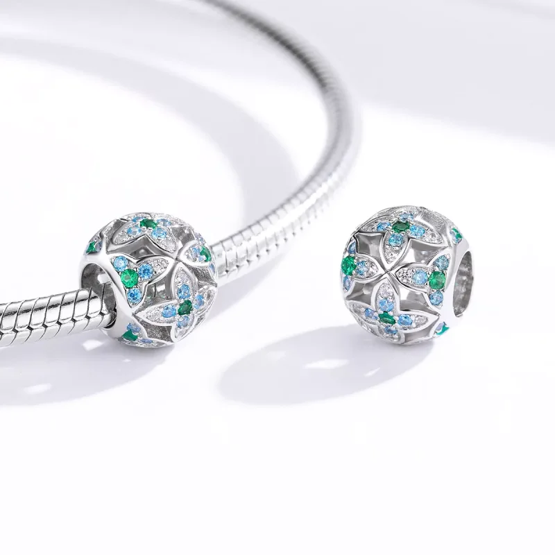 (resim) Pandora tarzı Shamrock Charm - BSC115 - Görüntüle 4