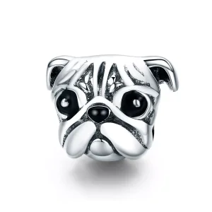 (resim) Pandora tarzı Shar-Pei Köpek Charm - SCC834