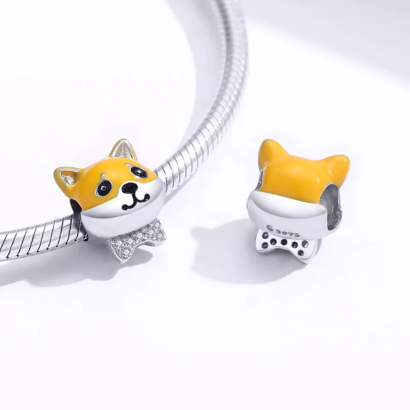 (resim) Pandora tarzı Shiba Inu Charm - BSC188 - Görüntüle 2