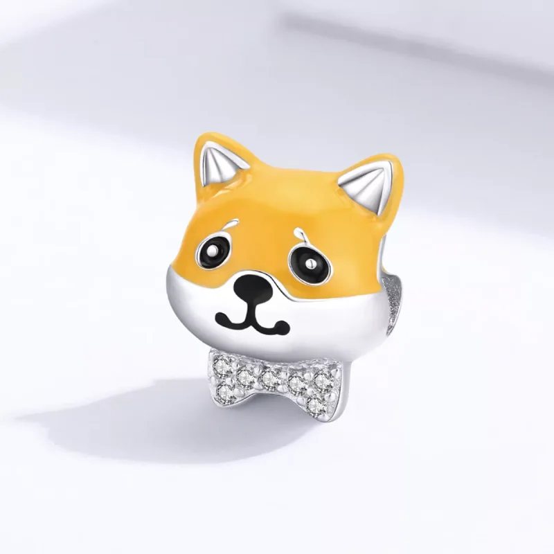 (resim) Pandora tarzı Shiba Inu Charm - BSC188 - Görüntüle 3