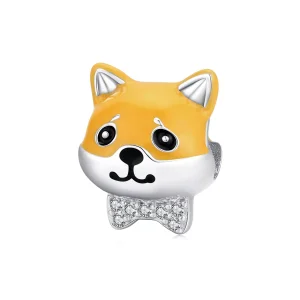 (resim) Pandora tarzı Shiba Inu Charm - BSC188