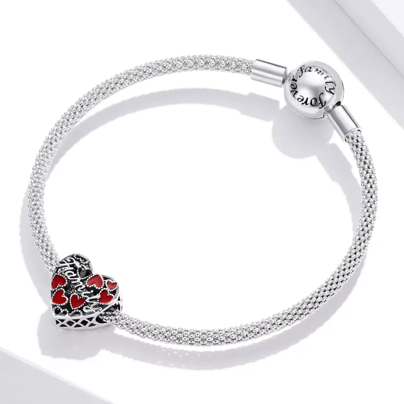 (resim) Pandora tarzı Sıcak Aile Charm - SCC1750 - Görüntüle 3