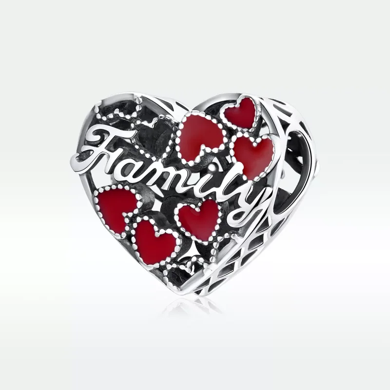 (resim) Pandora tarzı Sıcak Aile Charm - SCC1750 - Görüntüle 5