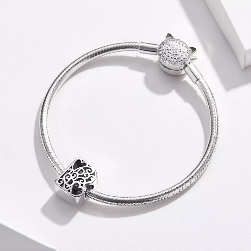 (resim) Pandora tarzı Sihirli B Harfi Charm - SCC1229-B - Görüntüle 3