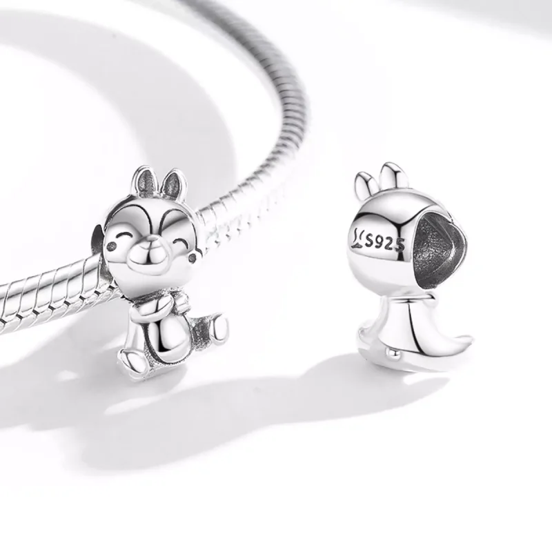 (resim) Pandora tarzı Sincap Charm - SCC1869 - Görüntüle 3