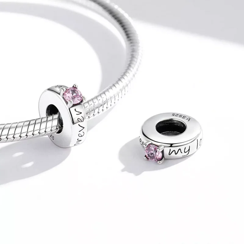 (resim) Pandora Tarzı Sonsuza Dek Spacer Charm - SCC1984 - Görüntüle 3