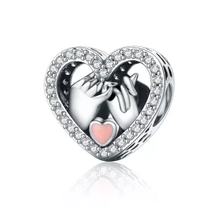 (resim) Pandora tarzı Sonsuza Kadar Pinky Sözümüz Charm - SCC167