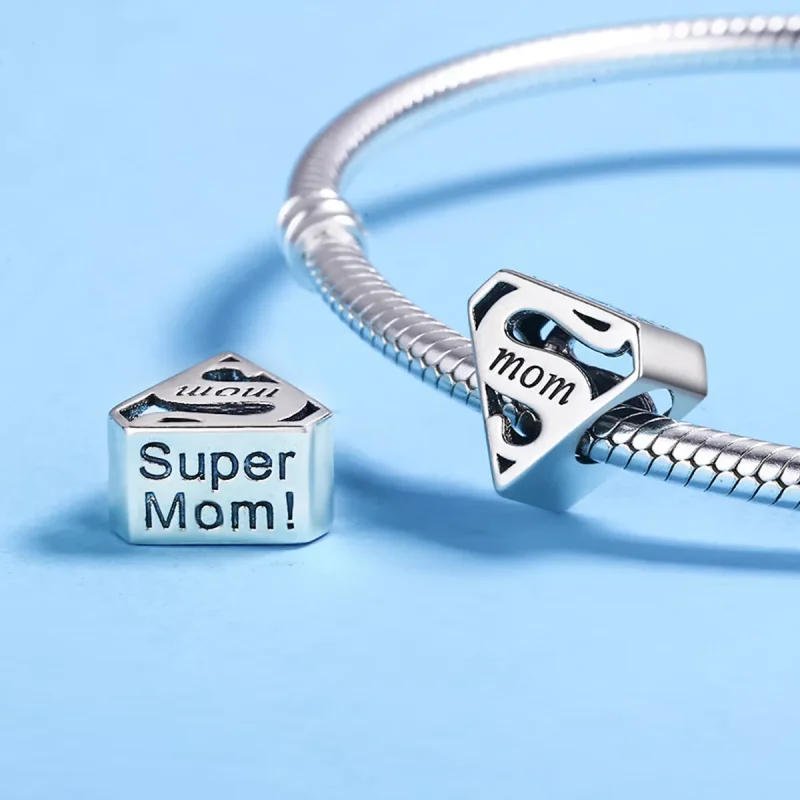 (resim) Pandora tarzı Süper Anne Charm - SCC429 - Görüntüle 5