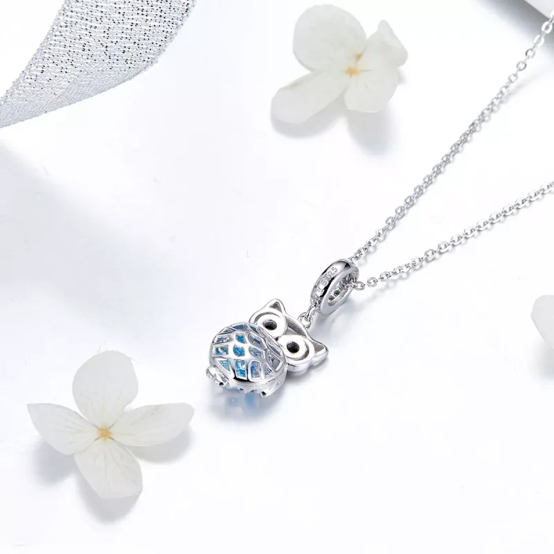 (resim) Pandora tarzı Sürekli Baykuş Sallantılı Charm - SCC1124 - Görüntüle 4