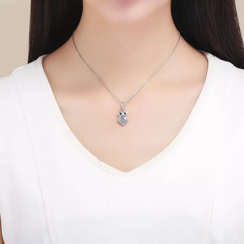 (resim) Pandora tarzı Sürekli Baykuş Sallantılı Charm - SCC1124 - Görüntüle 9