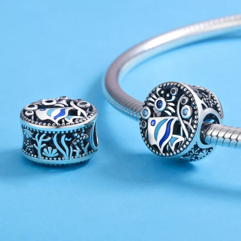 (resim) Pandora tarzı Sualtı Dünya Okyanus Yaşamı Charm - SCC763 - Görüntüle 3