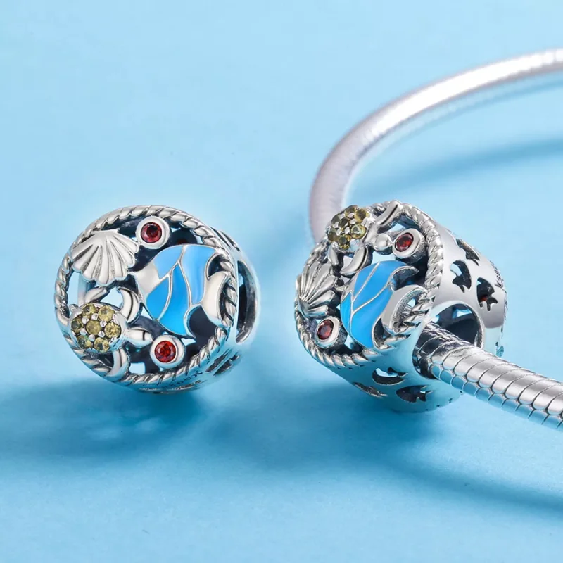 (resim) Pandora tarzı Sualtı Dünyası Charm - SCC683 - Görüntüle 5