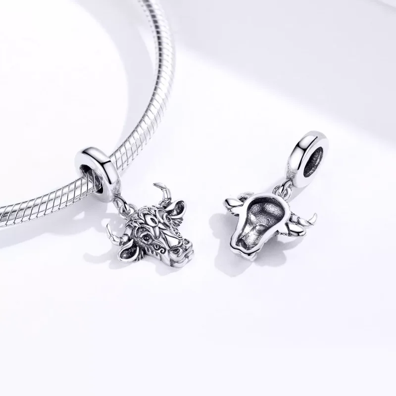(resim) Pandora tarzı Tauren Sallantılı Charm - SCC1316 - Görüntüle 4